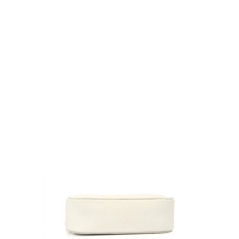 Picture of Balenciaga Cross Body Ville XS Camera Bag in White, Veau (Calfskin)