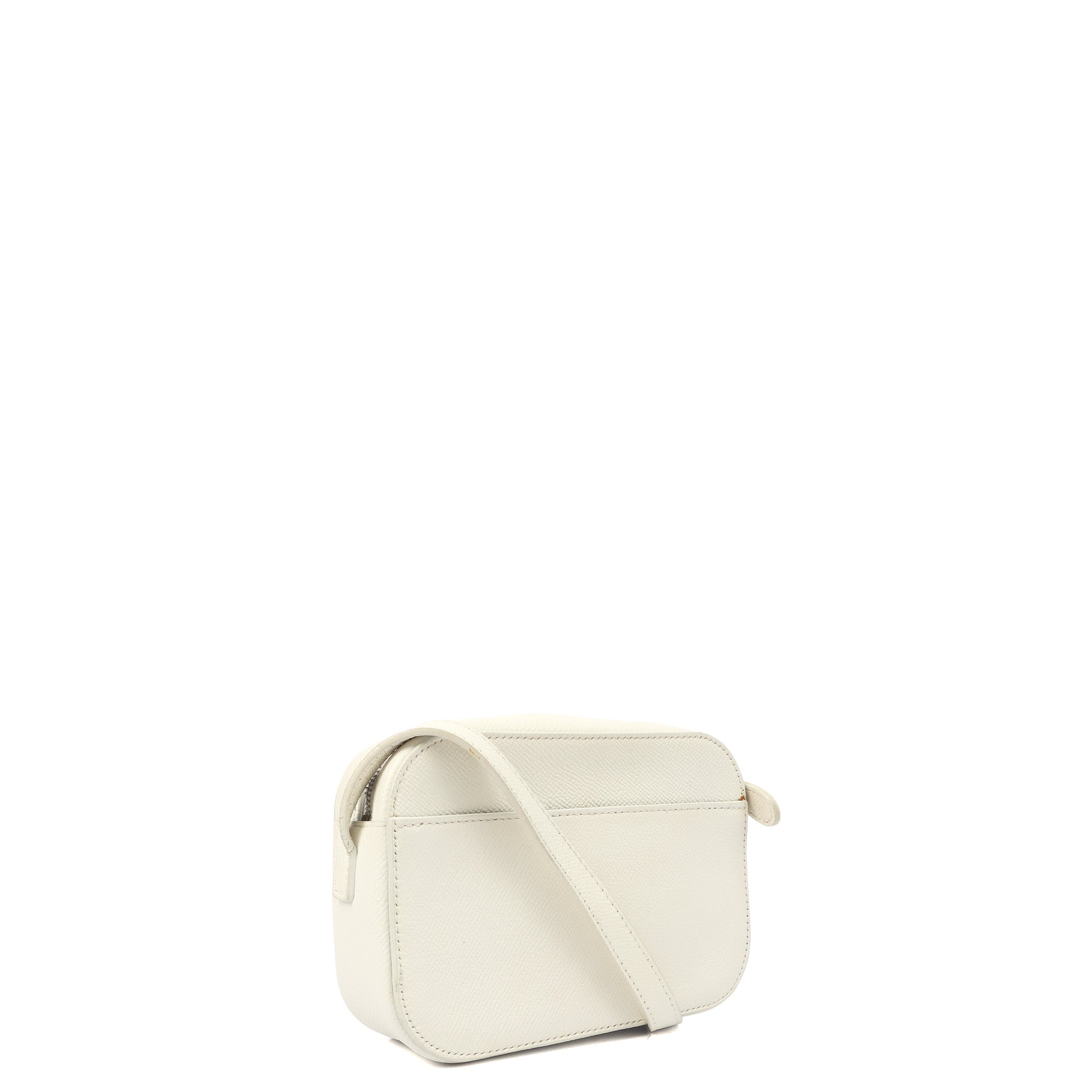Balenciaga Cross Body Ville XS Camera Bag in White, Veau (Calfskin