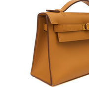 Picture of Hermes Mini Bag Kelly Pochette in Sesame, Swift (Gulli35) Leather