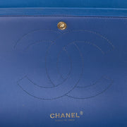 Picture of Chanel Shoulder Bag Jumbo - Double Flap in Navy, Patent Leather