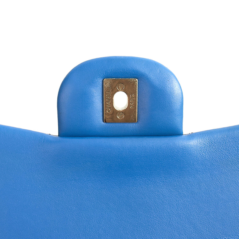 Picture of Chanel Shoulder Bag Jumbo - Double Flap in Navy, Patent Leather