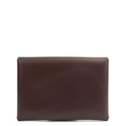 Picture of Mulberry Clutch Studded Pouch in Oxblood, Leather