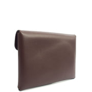 Picture of Mulberry Clutch Studded Pouch in Oxblood, Leather