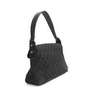 Picture of Gucci Shoulder Bag Horsebit Chain Shoulder Bag in Black, GG Canvas
