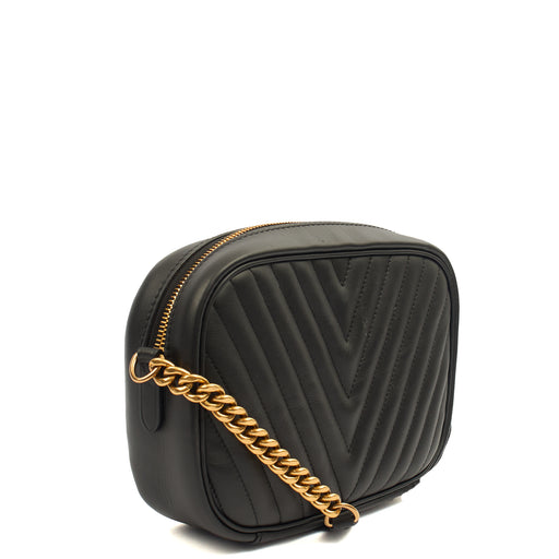 Picture of Louis Vuitton Cross Body New Wave PM Chain Bag  in Black, Leather