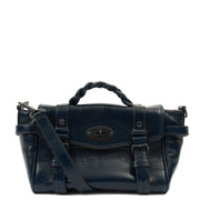 Picture of Mulberry Cross Body Alexa - Mini in Steel Blue, Crinkle Patent