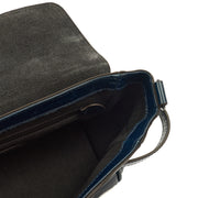 Picture of Mulberry Cross Body Alexa - Mini in Steel Blue, Crinkle Patent