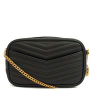 Picture of Saint Laurent Cross Body Lou - Mini in Black, Leather