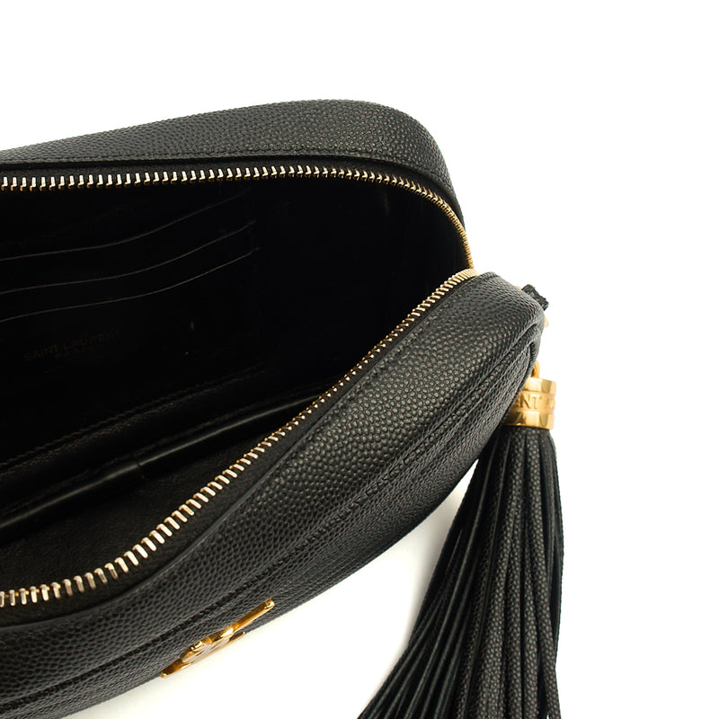Picture of Saint Laurent Cross Body Lou - Mini in Black, Leather