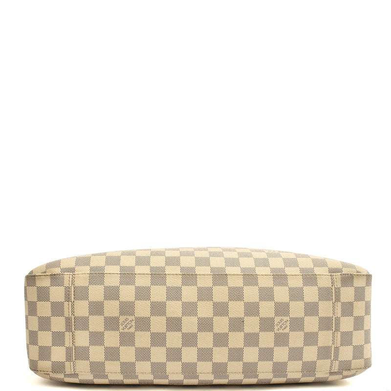 Picture of Louis Vuitton Shoulder Bag Slouchy in Damier Azur, Canvas