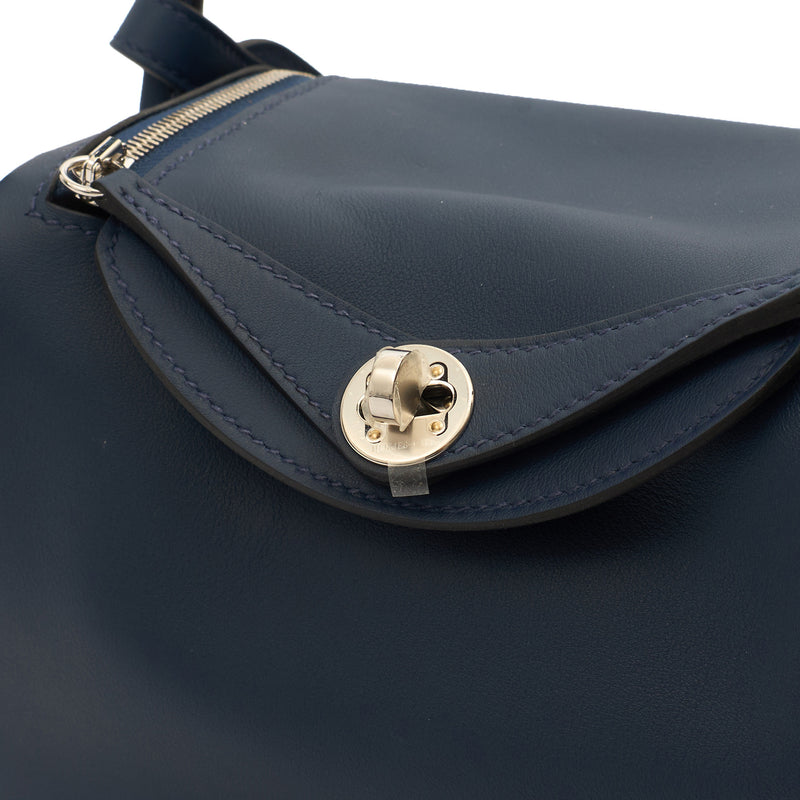 Picture of Hermes Cross Body Lindy - Mini in Bleu Encre, Swift (Gulli35) Leather