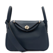 Picture of Hermes Cross Body Lindy - Mini in Bleu Encre, Swift (Gulli35) Leather