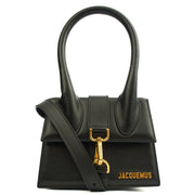 Picture of Jacquemus Mini Bag Le Chiquito Moyen in Black, Leather