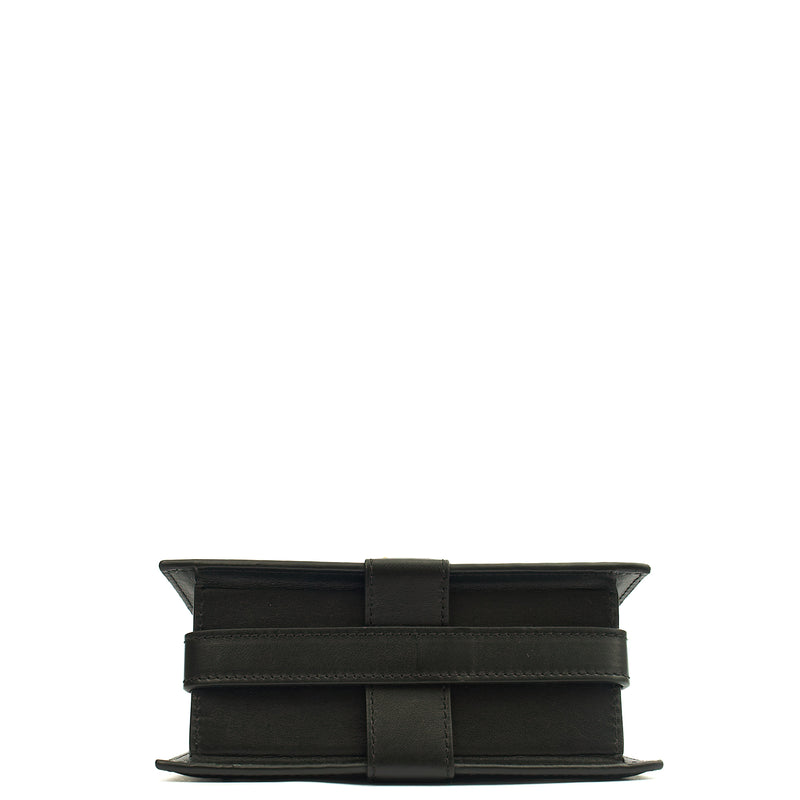 Picture of Jacquemus Mini Bag Le Chiquito Moyen in Black, Leather