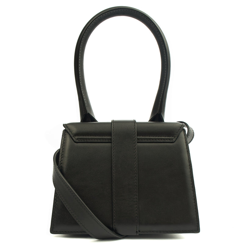 Picture of Jacquemus Mini Bag Le Chiquito Moyen in Black, Leather