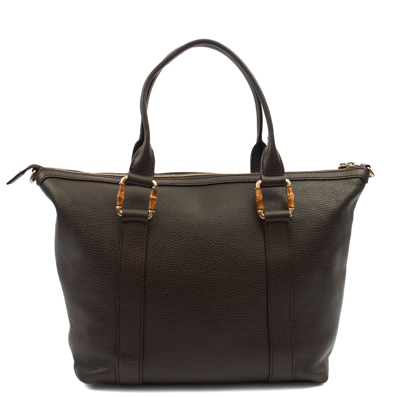 Picture of Gucci Tote Shoulder Bag in Brown, Leather