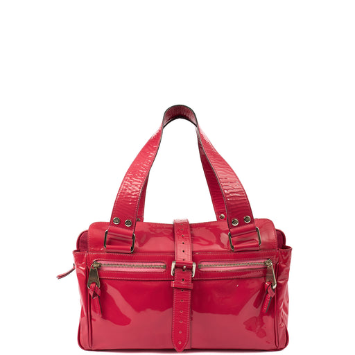 Picture of Mulberry Tote Mabel  in Pink, Patent Leather