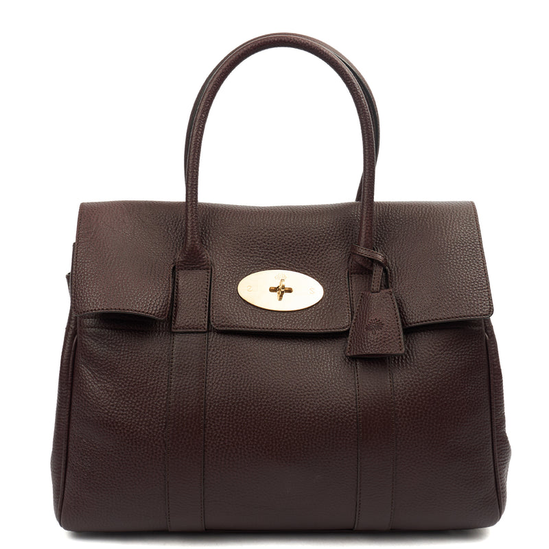 Picture of Mulberry Tote Bayswater Heritage in Oxblood, Leather