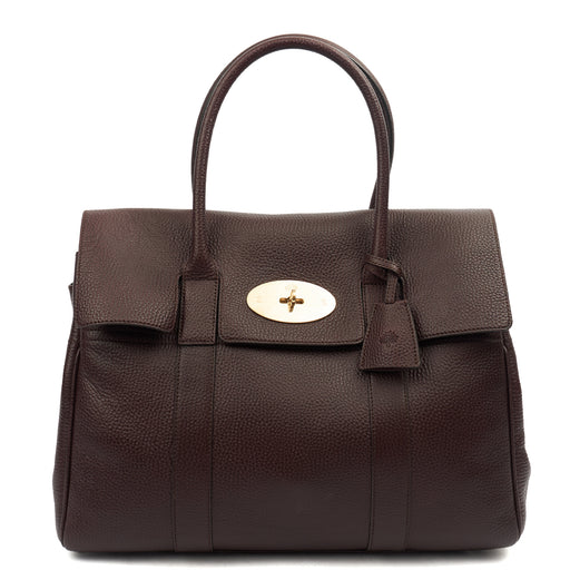 Picture of Mulberry Tote Bayswater Heritage in Oxblood, Leather
