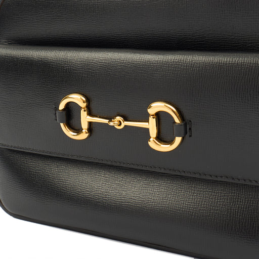 Picture of Gucci Cross Body 1955 Horsebit Shoulder Bag in Black, Leather
