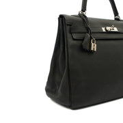 Picture of Hermes Cross Body Kelly 35 in Black, Togo Leather