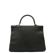 Picture of Hermes Cross Body Kelly 35 in Black, Togo Leather