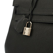Picture of Hermes Cross Body Kelly 35 in Black, Togo Leather