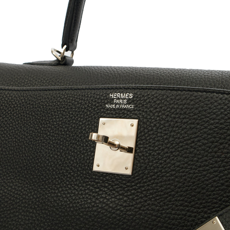 Picture of Hermes Cross Body Kelly 35 in Black, Togo Leather