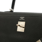 Picture of Hermes Cross Body Kelly 35 in Black, Togo Leather