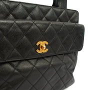 Picture of Chanel Tote Vintage Tote in Black, Caviar Leather