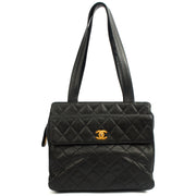 Picture of Chanel Tote Vintage Tote in Black, Caviar Leather