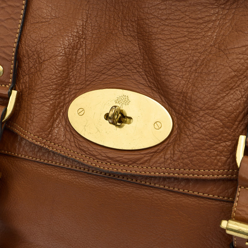 Picture of Mulberry Satchel Alexa in Oak, Leather