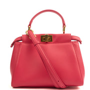 Picture of Fendi Top Handle Peekabo - Mini  in Pink, Leather