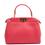 Picture of Fendi Top Handle Peekabo - Mini  in Pink, Leather