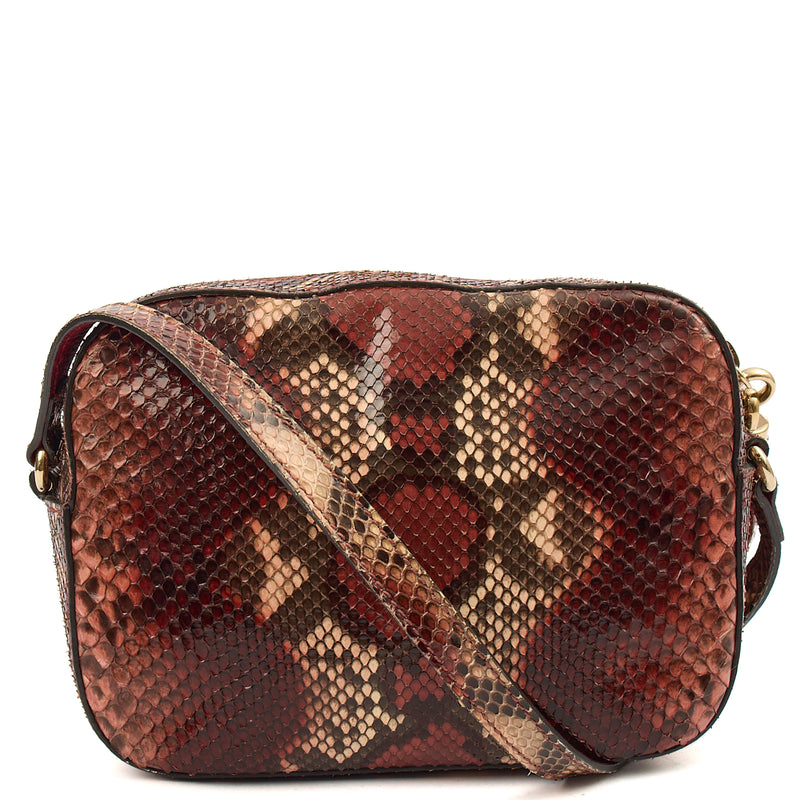 Picture of Gucci Shoulder Bag Soho  Disco Bag - Small in Red, Exotic Effect Leather