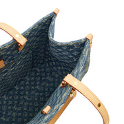 Picture of Louis Vuitton Tote On The Go MM in Denim, Leather