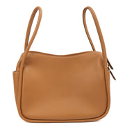 Picture of Prada Cross Body Darling Top-Handle Bag in Cognac, Leather