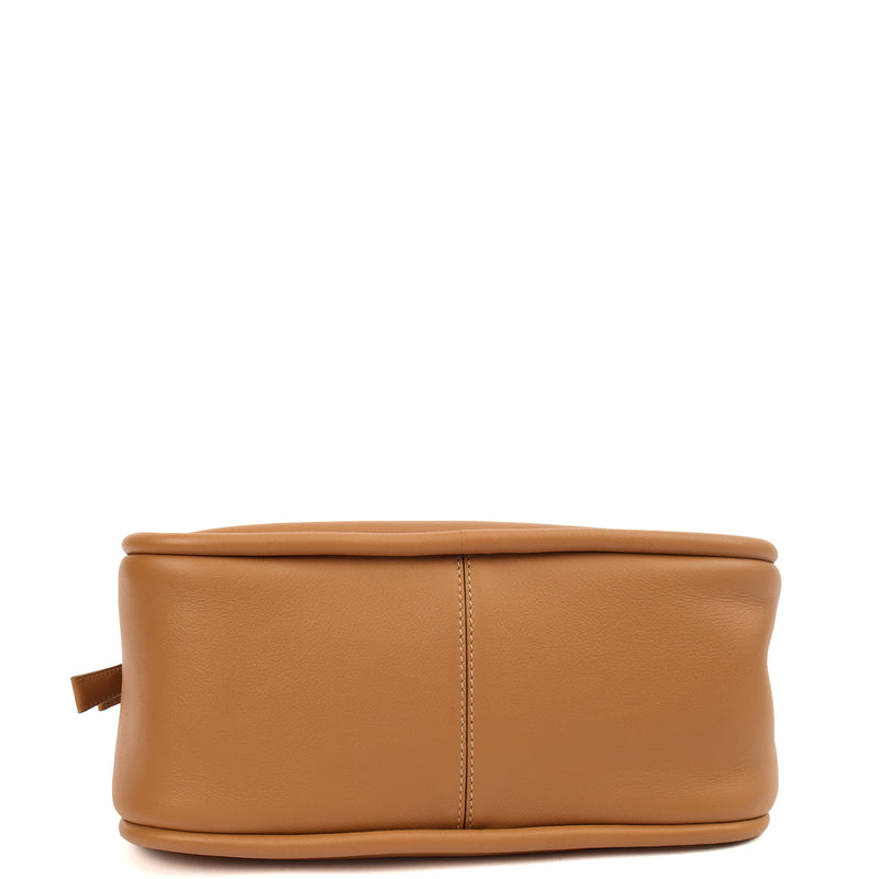 Picture of Prada Cross Body Darling Top-Handle Bag in Cognac, Leather