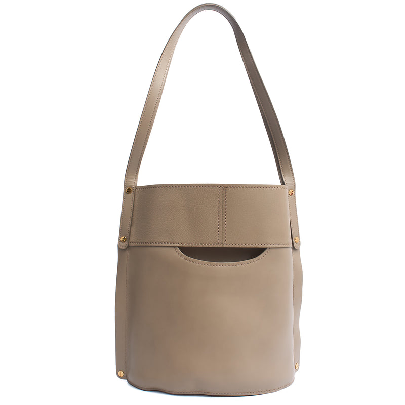 Picture of Chloe Shoulder Bag Tote in Neutral, Leather