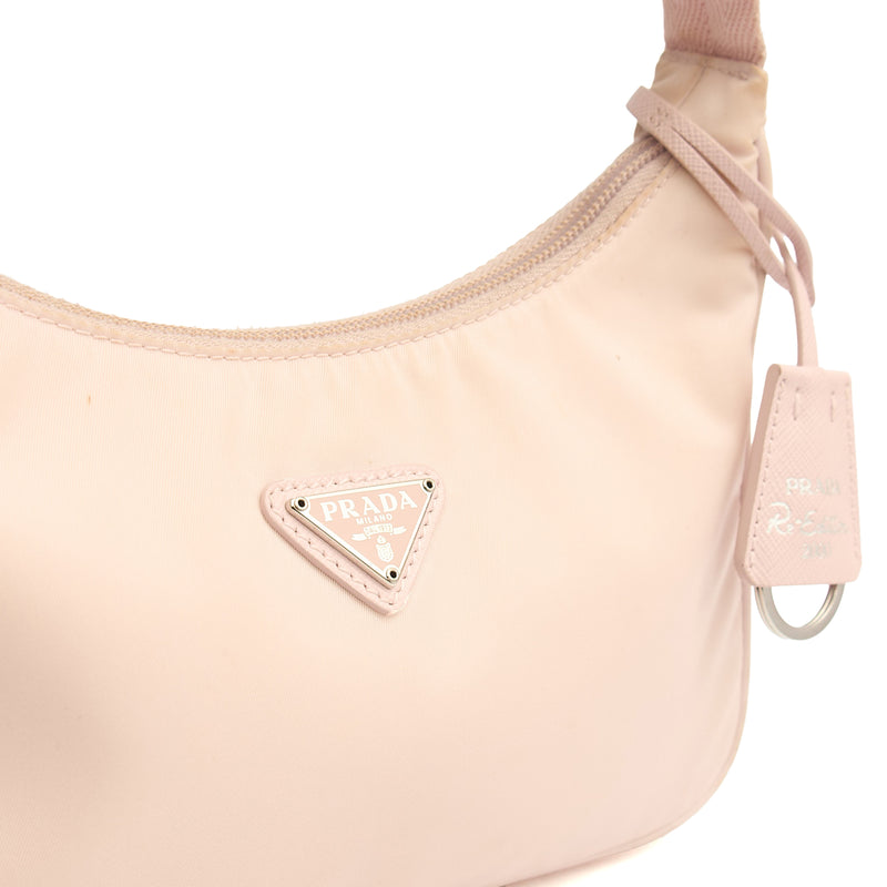 Picture of Prada Top Handle Re-edition 2000 Nylon Mini Bag in Pink, Nylon