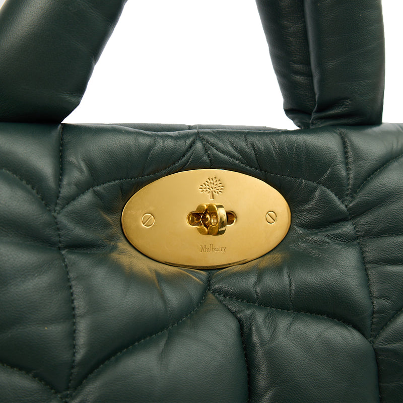 Picture of Mulberry Shoulder Bag Big Softie in Green, Calfskin Leather