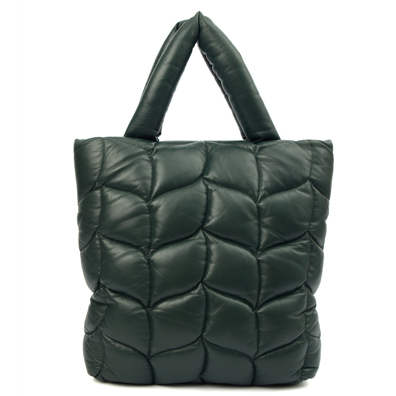 Picture of Mulberry Shoulder Bag Big Softie in Green, Calfskin Leather
