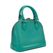 Picture of Louis Vuitton Top Handle Alma BB in Blue, Leather
