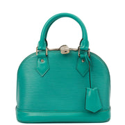Picture of Louis Vuitton Top Handle Alma BB in Blue, Leather