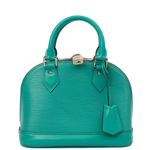 Picture of Louis Vuitton Top Handle Alma BB in Blue, Leather