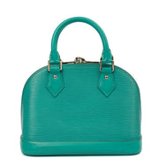 Picture of Louis Vuitton Top Handle Alma BB in Blue, Leather