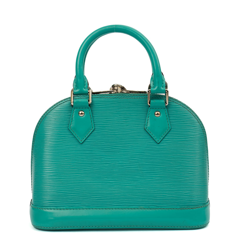 Picture of Louis Vuitton Top Handle Alma BB in Blue, Leather