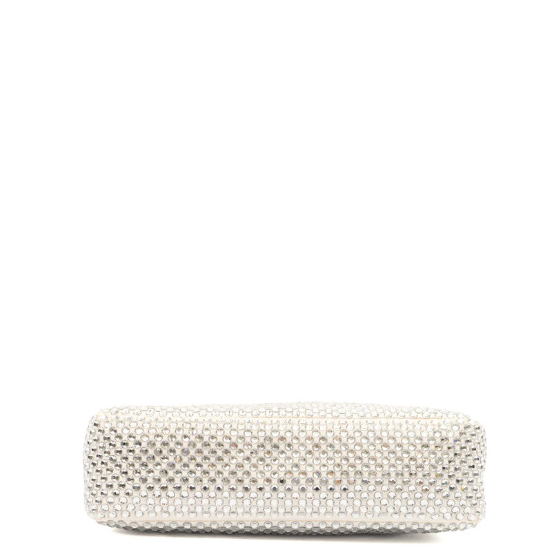 Picture of Prada Mini Bag  Satin Mini-bag in White, Fabric