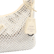 Picture of Prada Mini Bag  Satin Mini-bag in White, Fabric