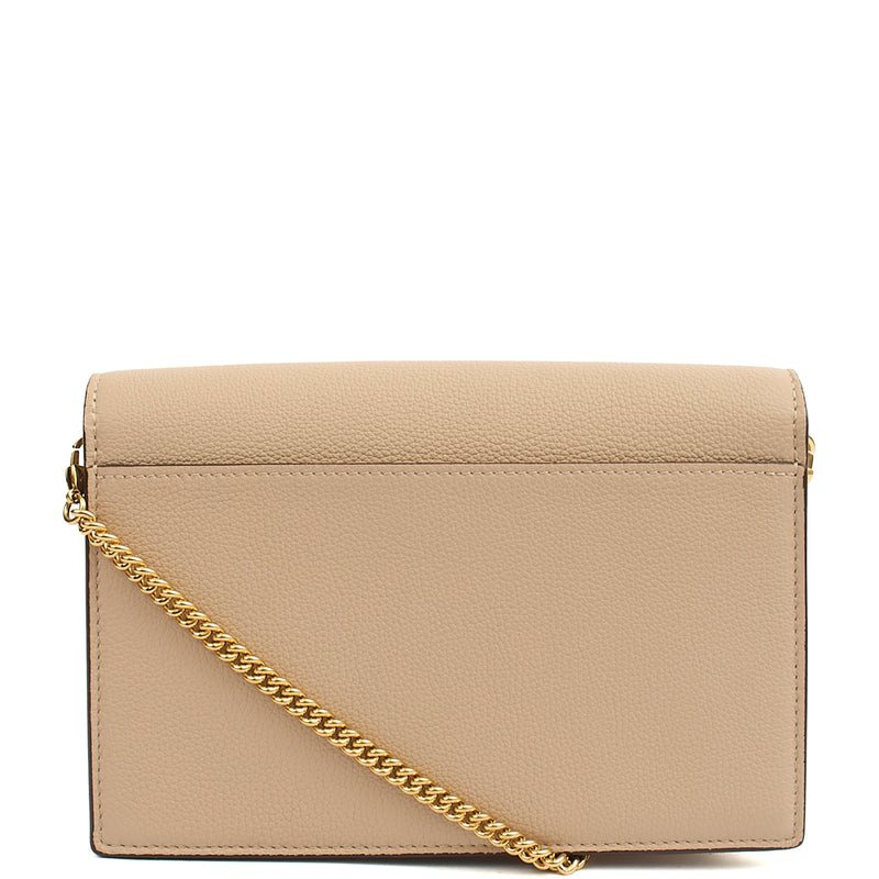 Picture of Louis Vuitton Cross Body Mylockme Chain Pochette in Neutral, Leather
